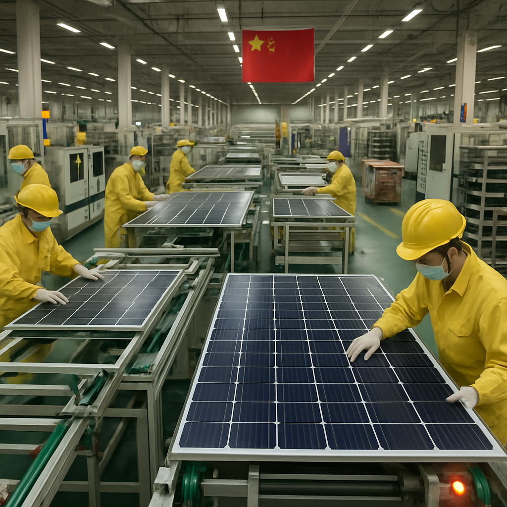 solar panel factory china