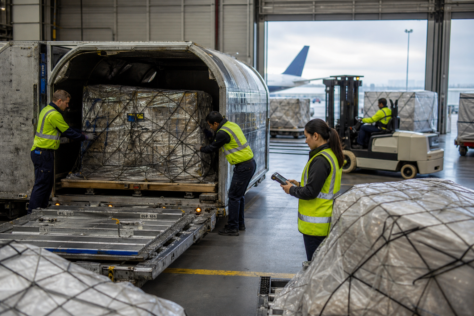 Air Cargo Warehouse Logistics Operations Air Cargo Warehouse Logistics Operations