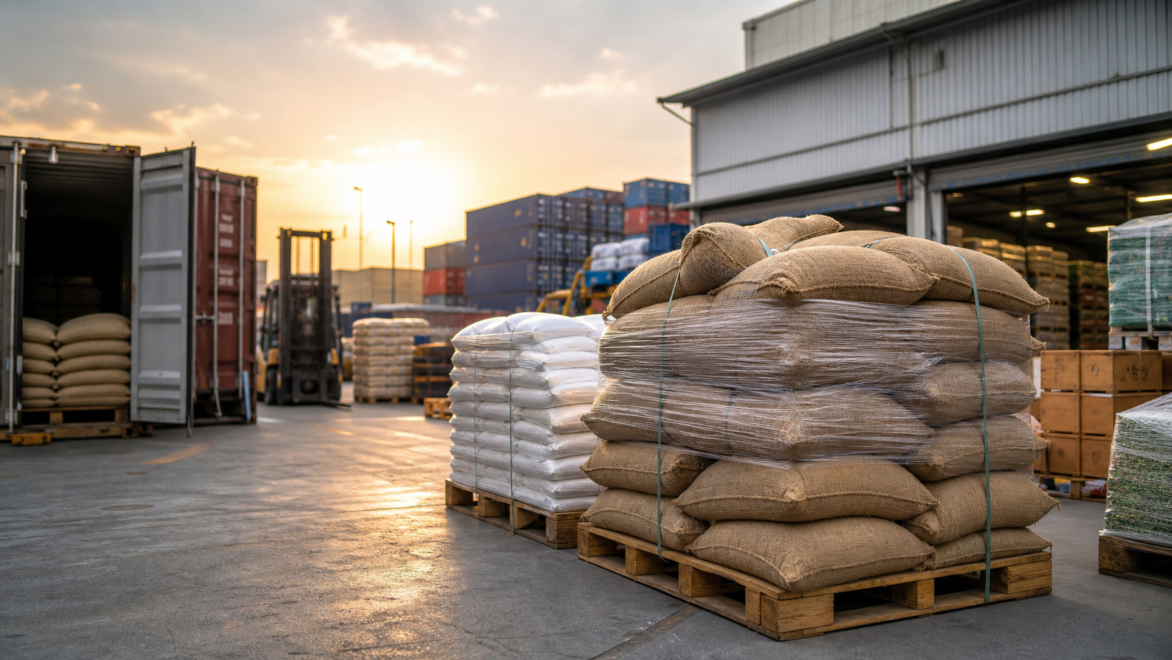 Coffee and Rice Export Logistics