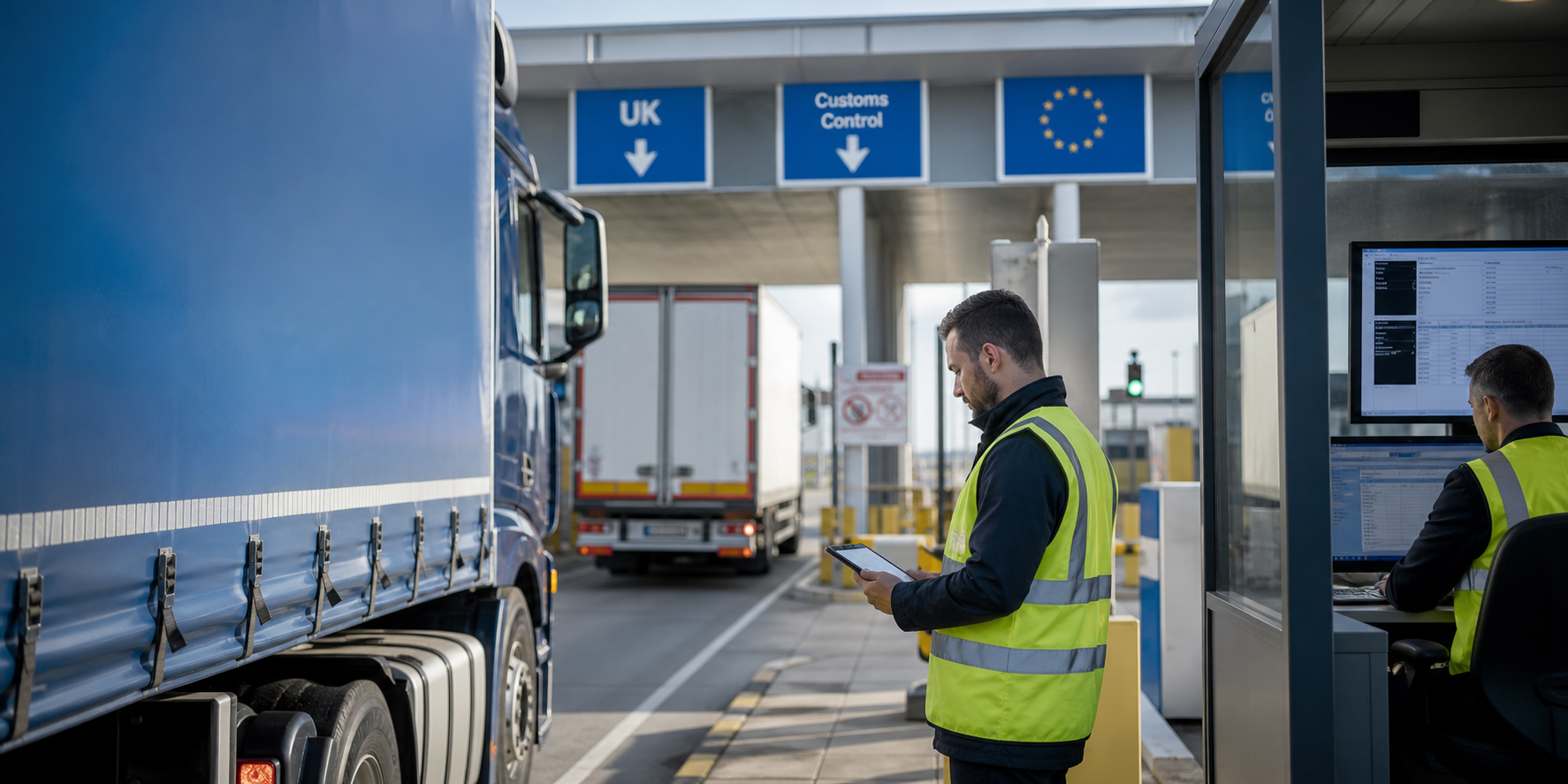CrossBorder Logistics at UKEurope Customs Checkpoint CrossBorder Logistics at UKEurope Customs Checkpoint
