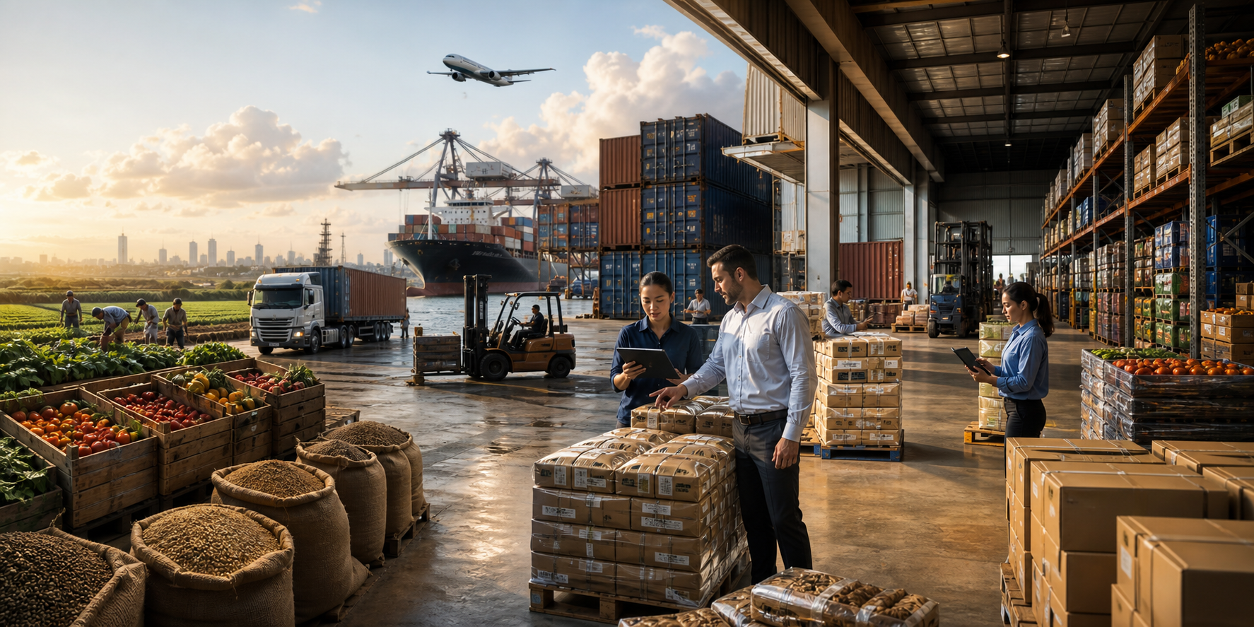 Global Food Supply Chain Journey