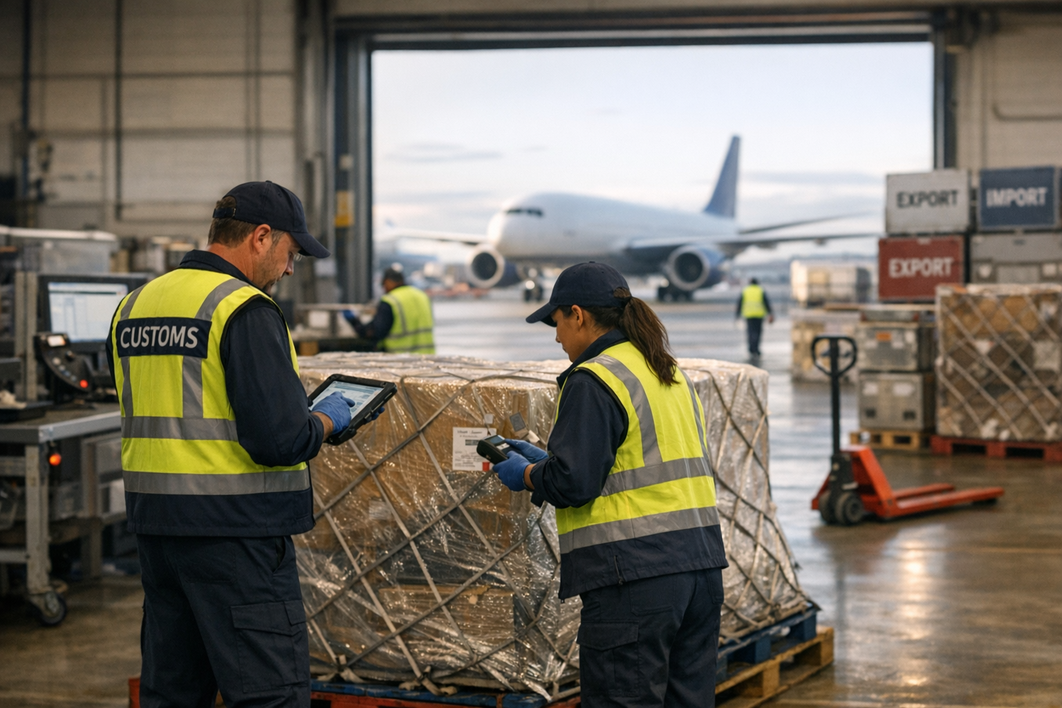 Heathrow Cargo Terminal Customs Operations-1
