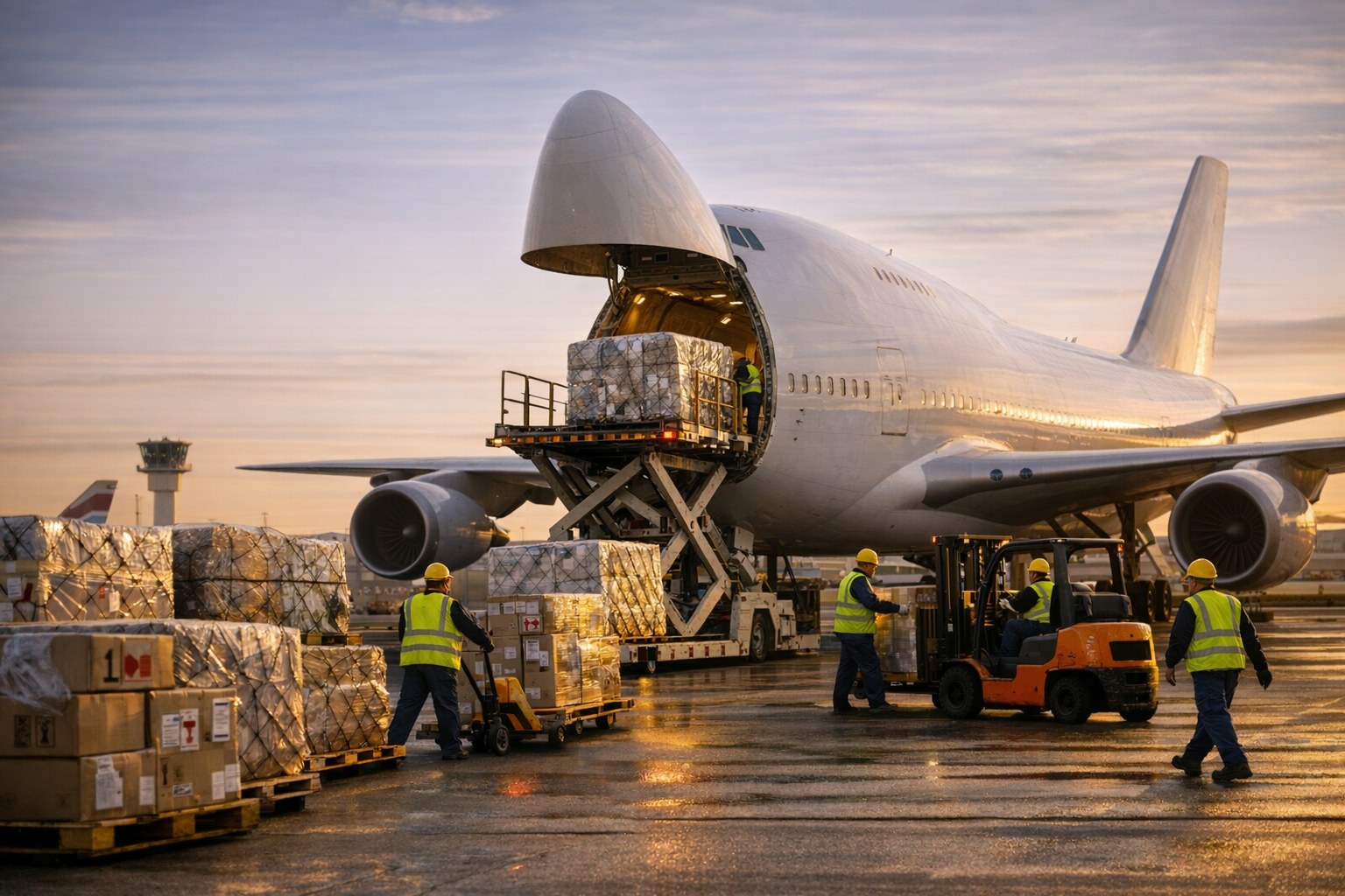 London Heathrow Airport Cargo 747 Freighters London Heathrow Airport Cargo 747 Freighters